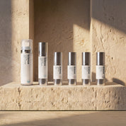 Authentic Aging Collection anti-aging skincare kit with 6 products including vitamin C serum, vitamin A serum